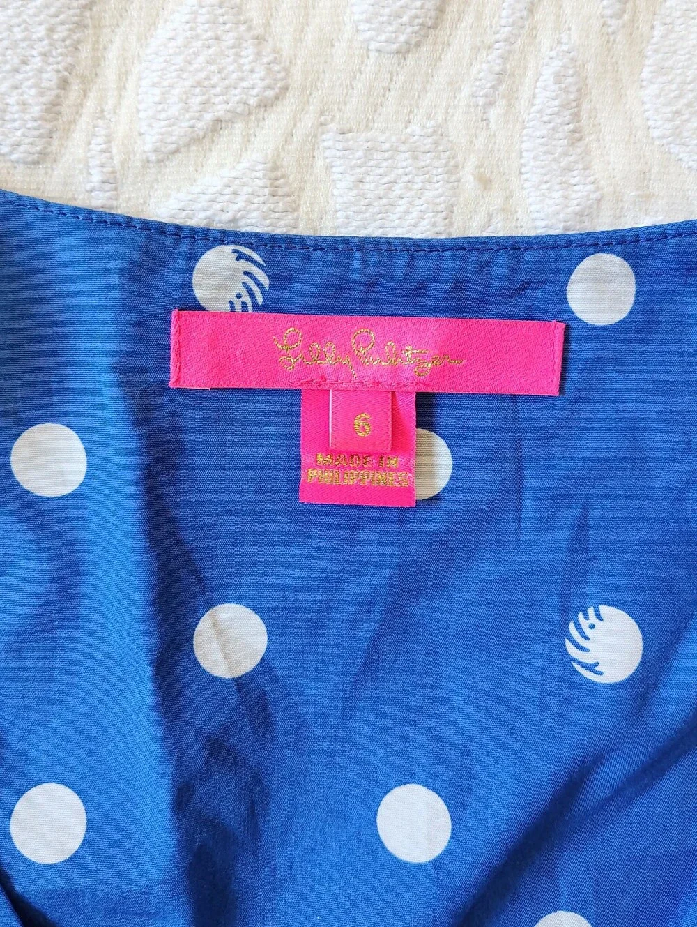 Lilly Pulitzer Kara Dot Wrap Top 6